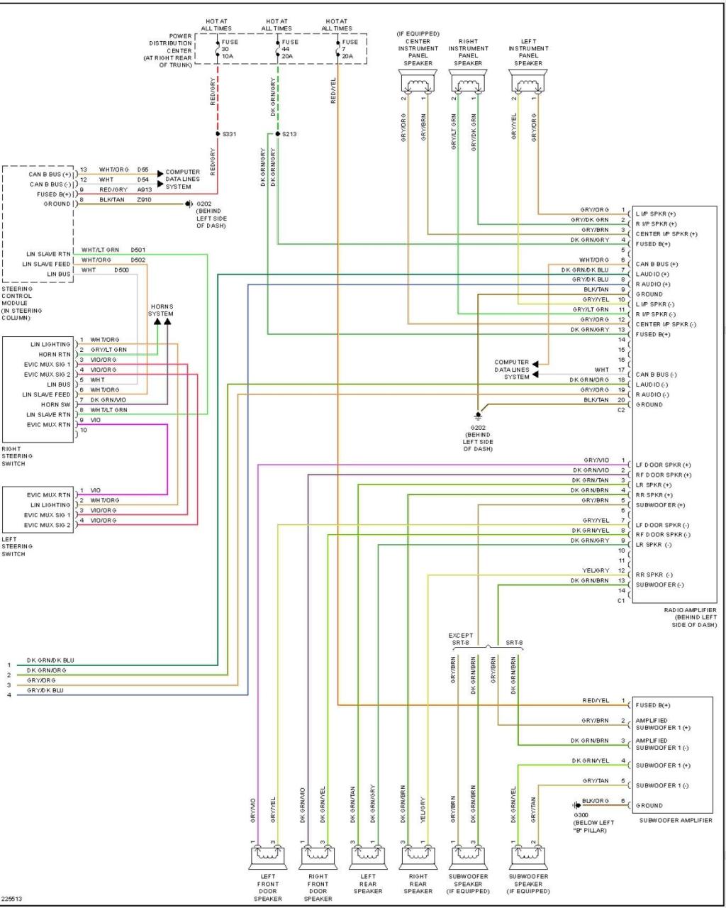 1997 Dodge Ram 1500 Radio Wiring Diagram easywiring