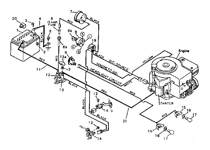 Wiring Diagram For A Craftsman Riding Mower