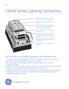 Wiring Diagram For Contactor Lighting PUTERIHANNA