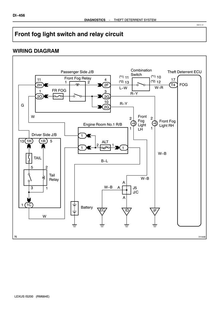pt cruiser fog light wiring diagram