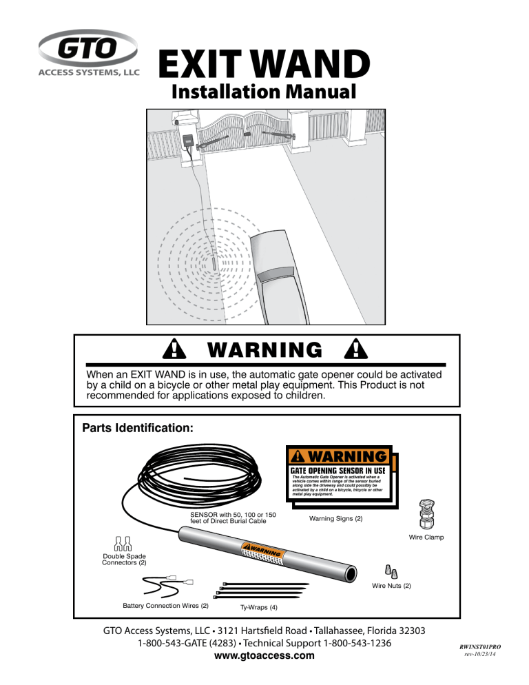Exit Wand Wiring Diagram