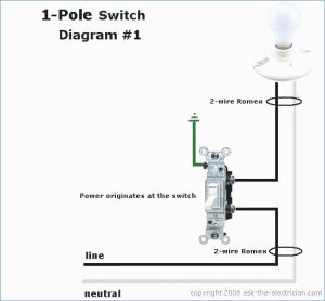 electric 2 way switch wiring
