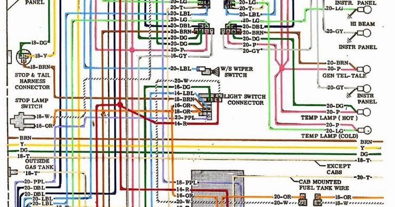 1990 Chevy Truck Wiring Diagram