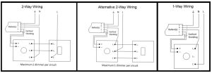 2 Way Dimmer Switch Wiring Diagram Database