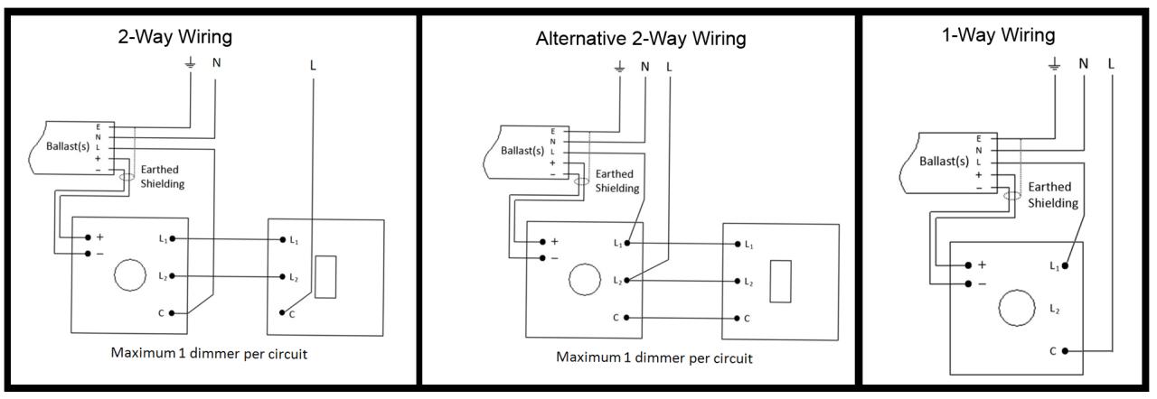 2 Way Dimmer Switch Wiring Diagram Database