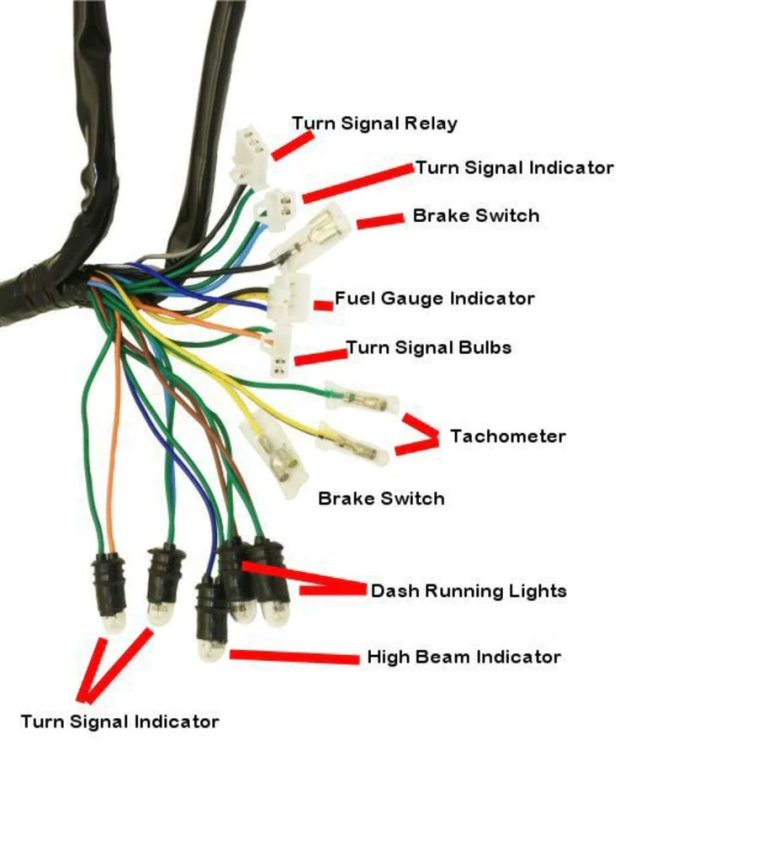 150Cc Scooter Wiring Harness Diagram