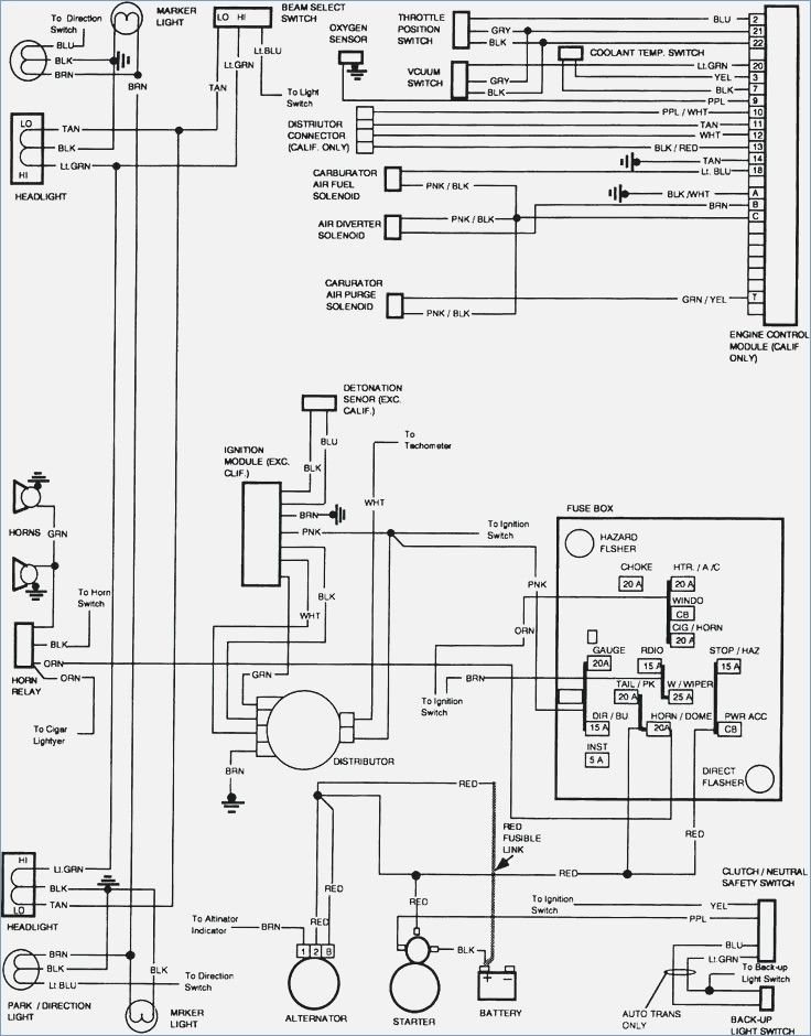 1984 Chevy Wiring Diagram