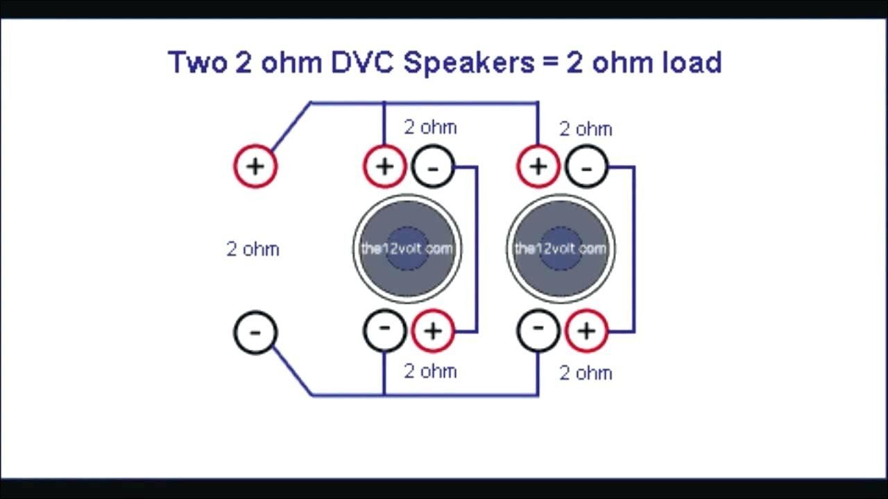 2 Ohm Subwoofer Wiring Diagram
