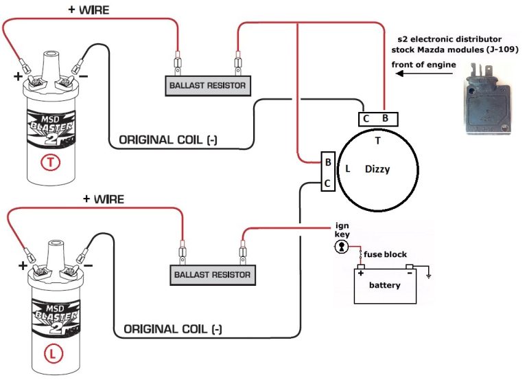 2 Wire Distributor Wiring Diagram