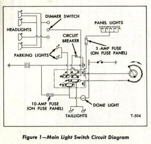1960 Chevy Truck Headlight Switch Wiring Diagram