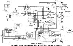 1966 Ford mustang dash wiring diagram