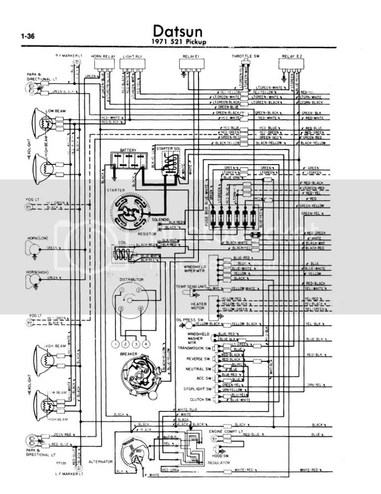 Datsun Roadster Wiring Diagram