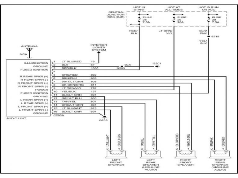 2011 Ford F150 Radio Wiring Diagram