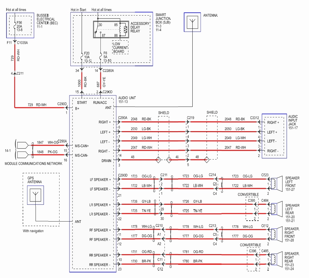 2004 Ford Mustang Radio Wiring Diagram / Looking for a wiring diagram