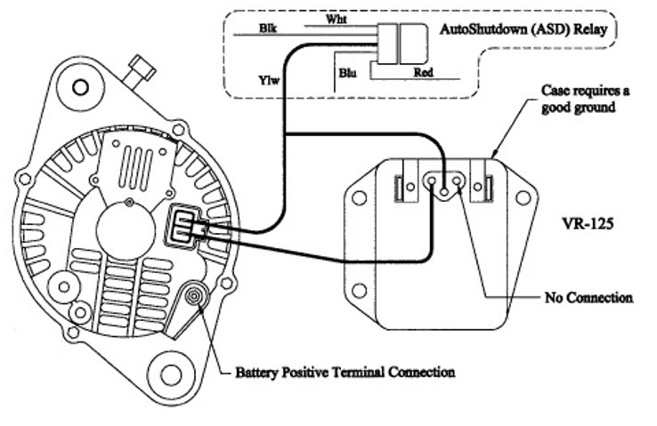 Ford 1G Alternator Wiring Diagram