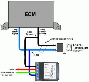 2 Wire Temp Sensor Coolant Temperature Sensor Wiring Diagram