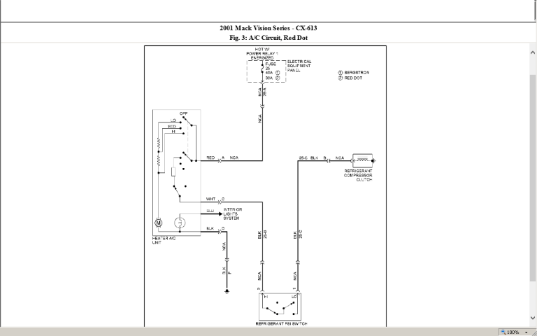 Mack Ch600 Wiring Diagram