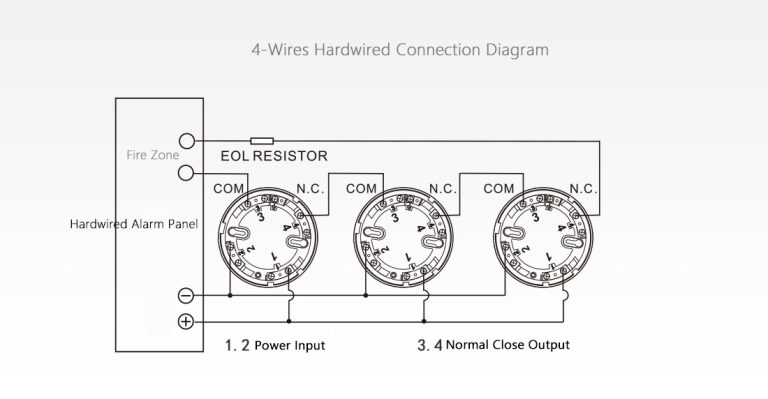 2-Wire Smoke Detector Wiring Diagram