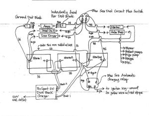 Wiring Diagram for Blue Sea Add A Battery (Switch + ACR Combo) Blue