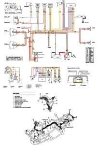 kawasaki 1988 KLF220A1 Bayou Wiring Diagram Electrical wiring