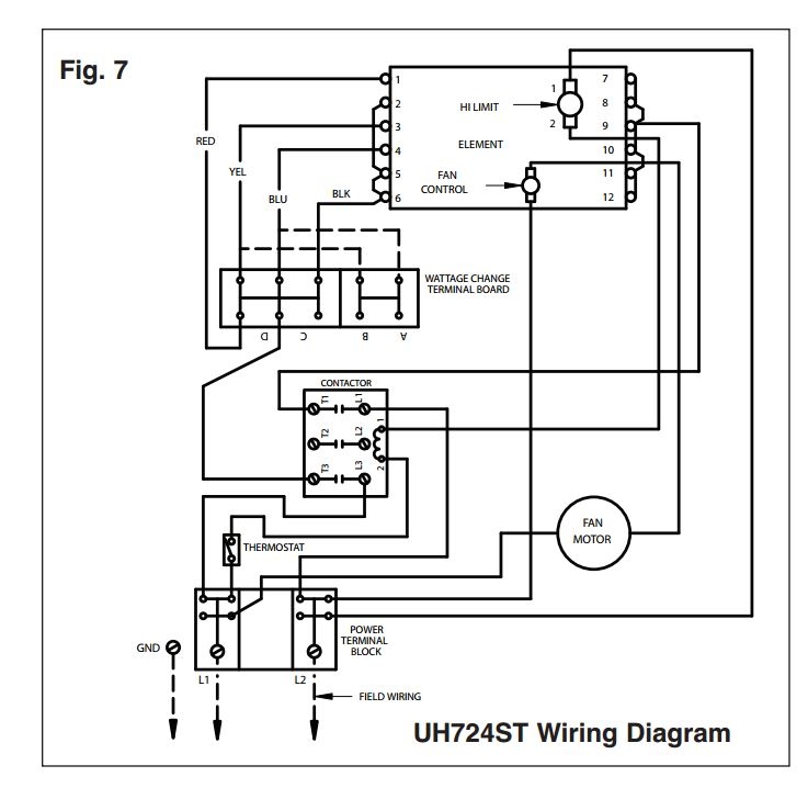 Wall Heater Wiring Diagram
