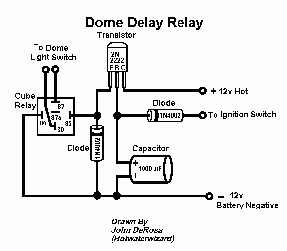 12V Time Delay Relay Wiring Diagram