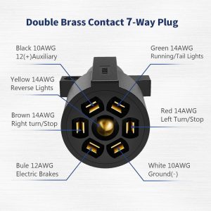 Heavy Duty 7 Way Trailer Plug Wiring Diagram just wiring