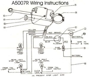 Wiring Diagram universal turn signal wiring diagram brake light