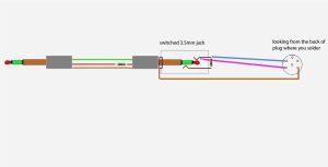 headphone plug wiring diagram
