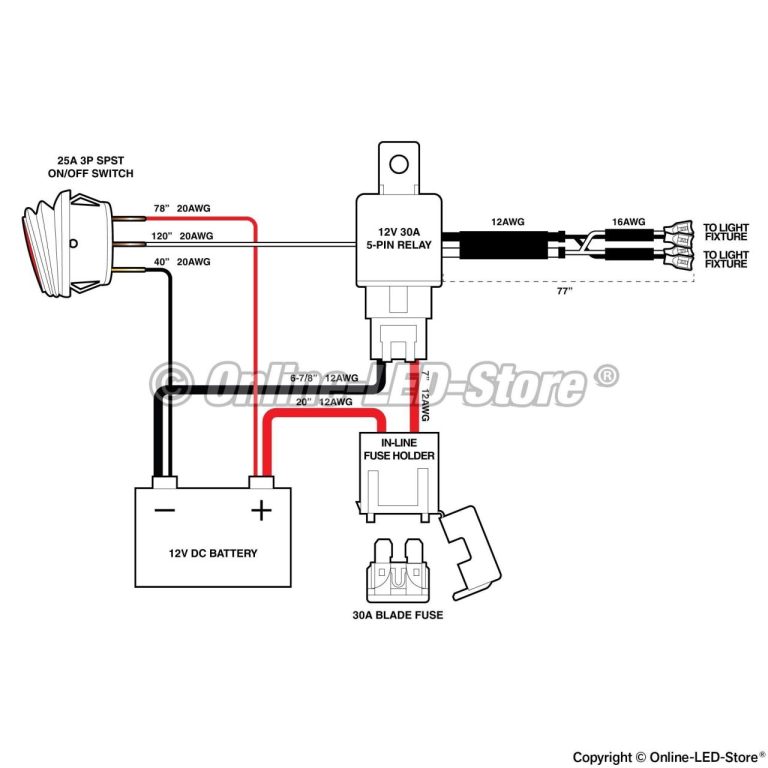 Wiring Toggle Switch Diagram