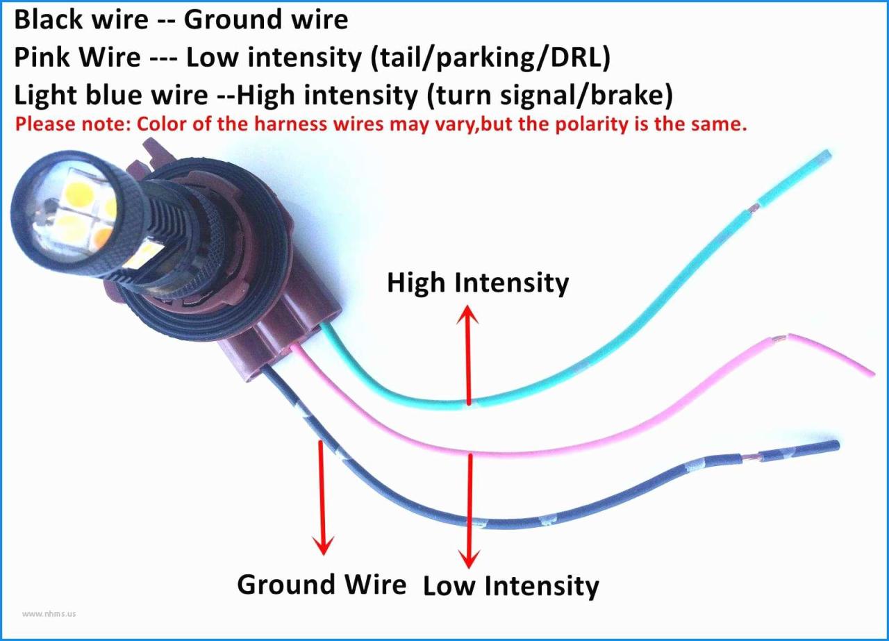 3 Wire Led Light Bar Wiring Diagram