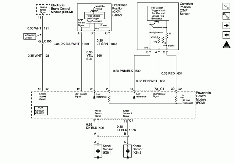 3-Wire Crank Sensor Wiring Diagram