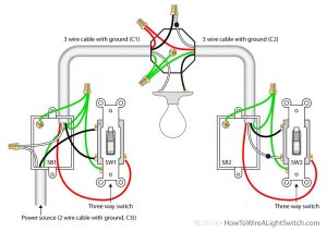 Wiring Diagram For Single Light And Switch