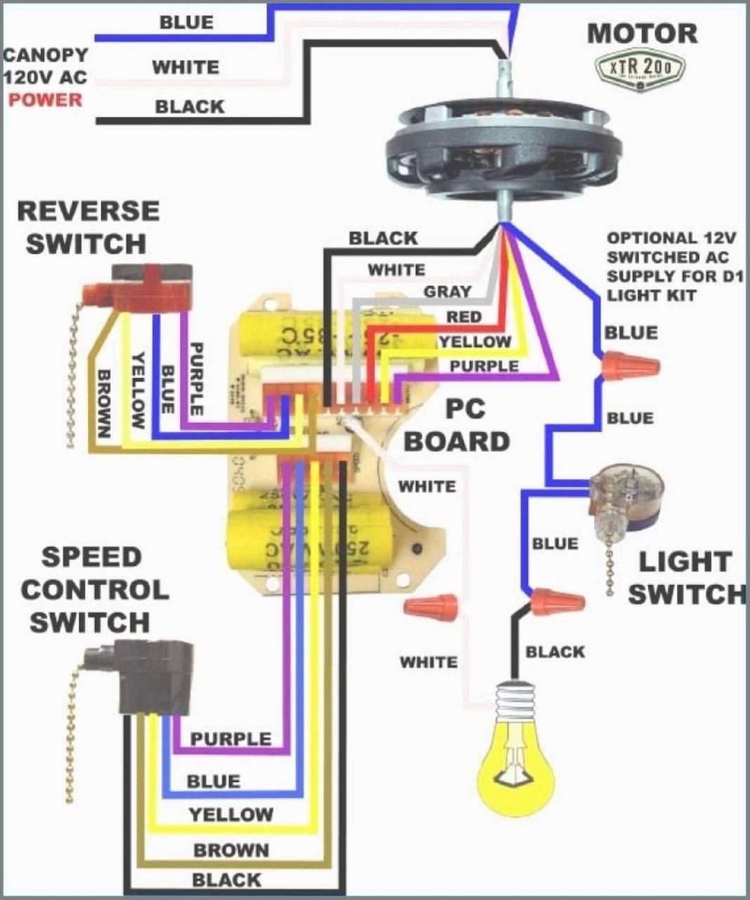 Hunter Ceiling Fan Switch Wiring Diagram Cadician's Blog