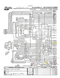 1984 Corvette Radio Wiring Diagram