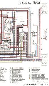 1972 volkswagen wiring diagram