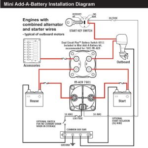 3 Battery Boat Wiring Diagram Download Boat wiring, Electrical wiring