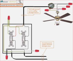 Wiring A Ceiling Fan With 4 Wires