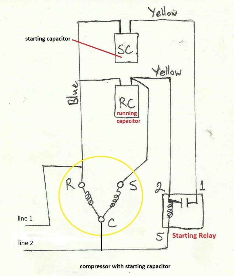 4 Wire Ac Motor Wiring Diagram