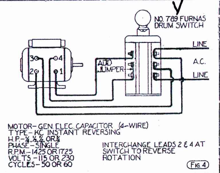 Single Phase Reversing Motor Starter Wiring Diagram Electrical Wiring