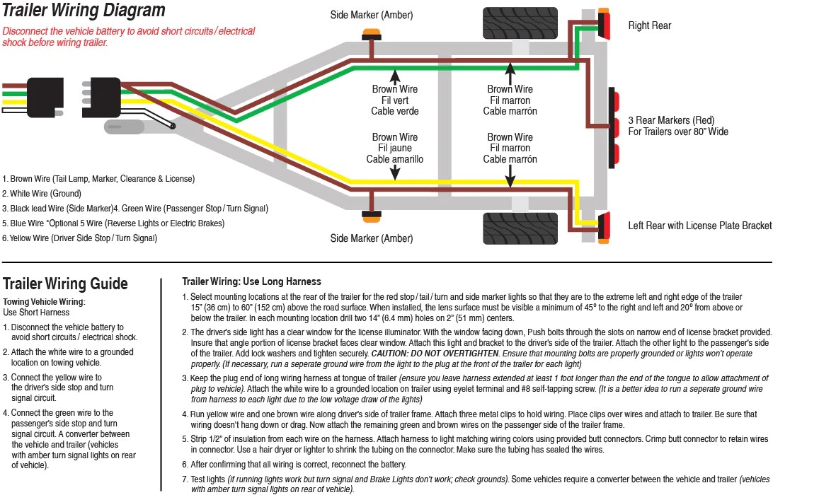 Wiring Diagram For A Trailer Lights