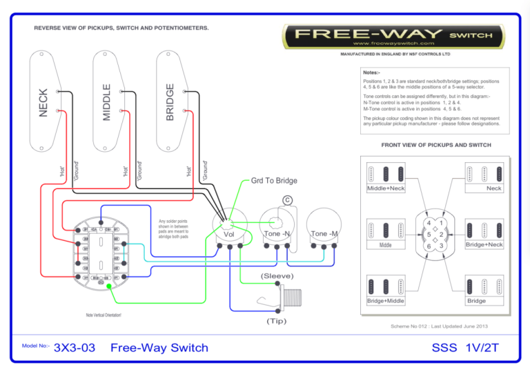 Freeway Switch Wiring Diagrams