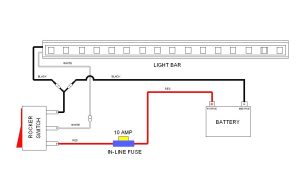 Light Bar Wiring Diagram With Wire Cree led light bar, Bar lighting