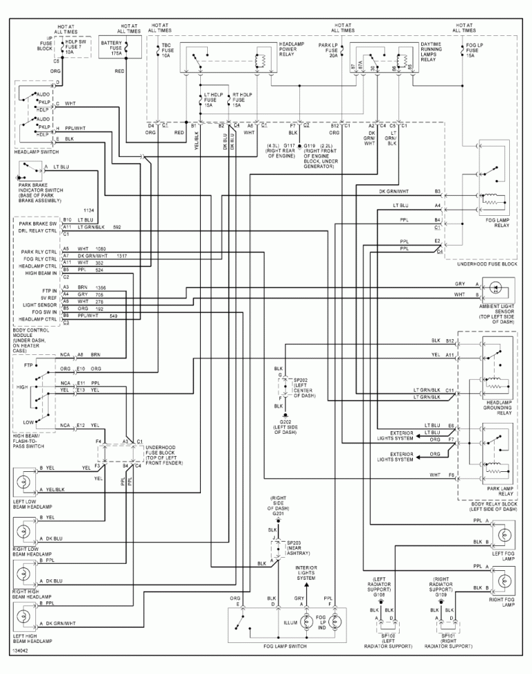 2001 Gmc Sonoma Wiring Diagram
