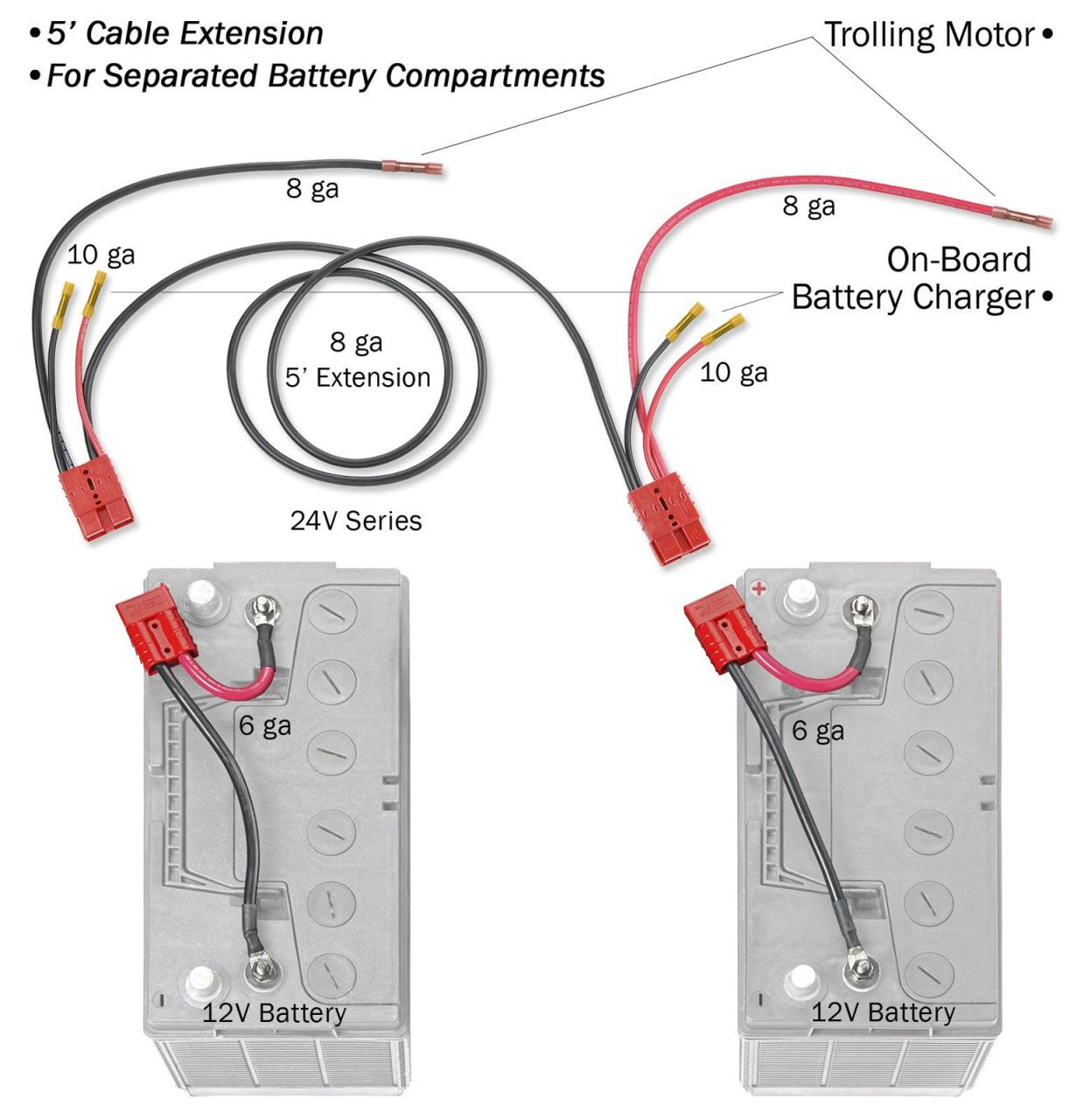 12v 24v Trolling Motor Wiring Diagram