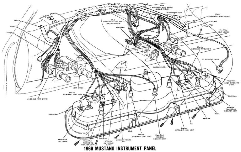 Wiring Diagram 1966 Mustang
