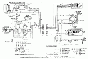 1969 Ford Mustang Alternator Wiring Diagram Wiring View and