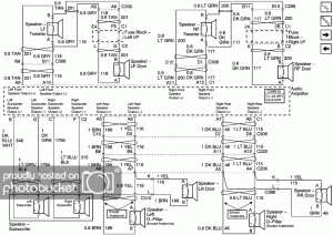 silverado bose amp wiring diagram