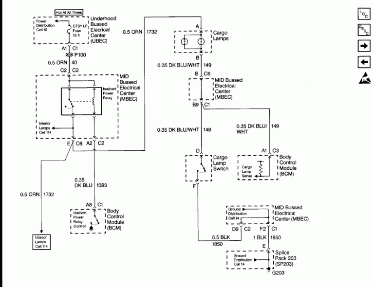 Chevy Stop/Turn/Tail Light Wiring Diagram