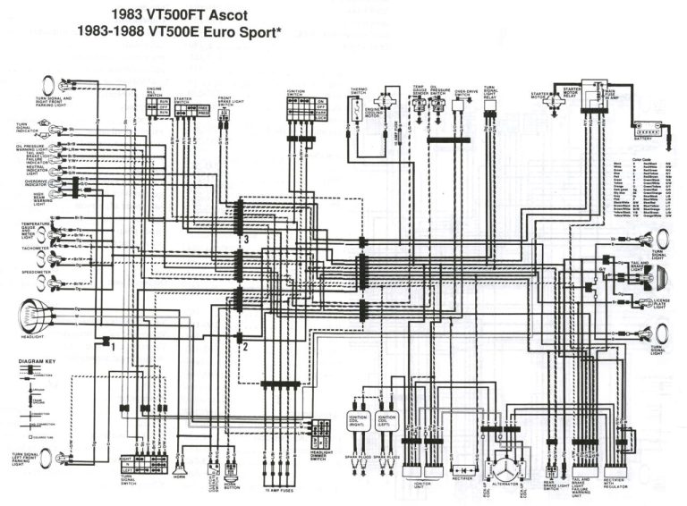 Electrical Wiring Honda Shadow Wiring Diagram